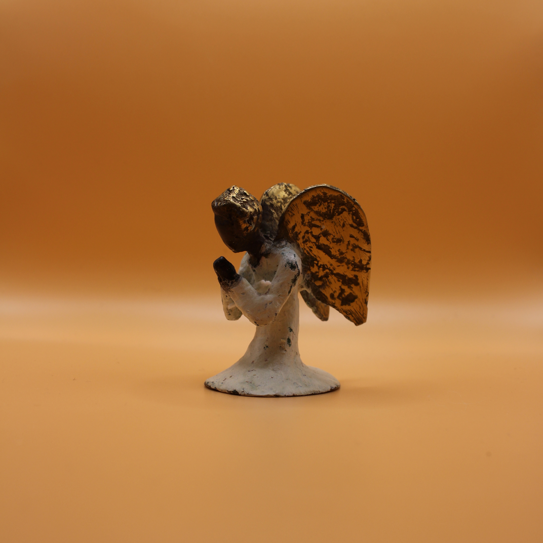 Engel aus Bronze - WEIHNACHTEN (Weiß)