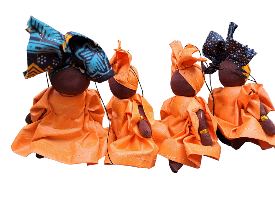 Orange Dekopuppen (Hup Holland Hup)