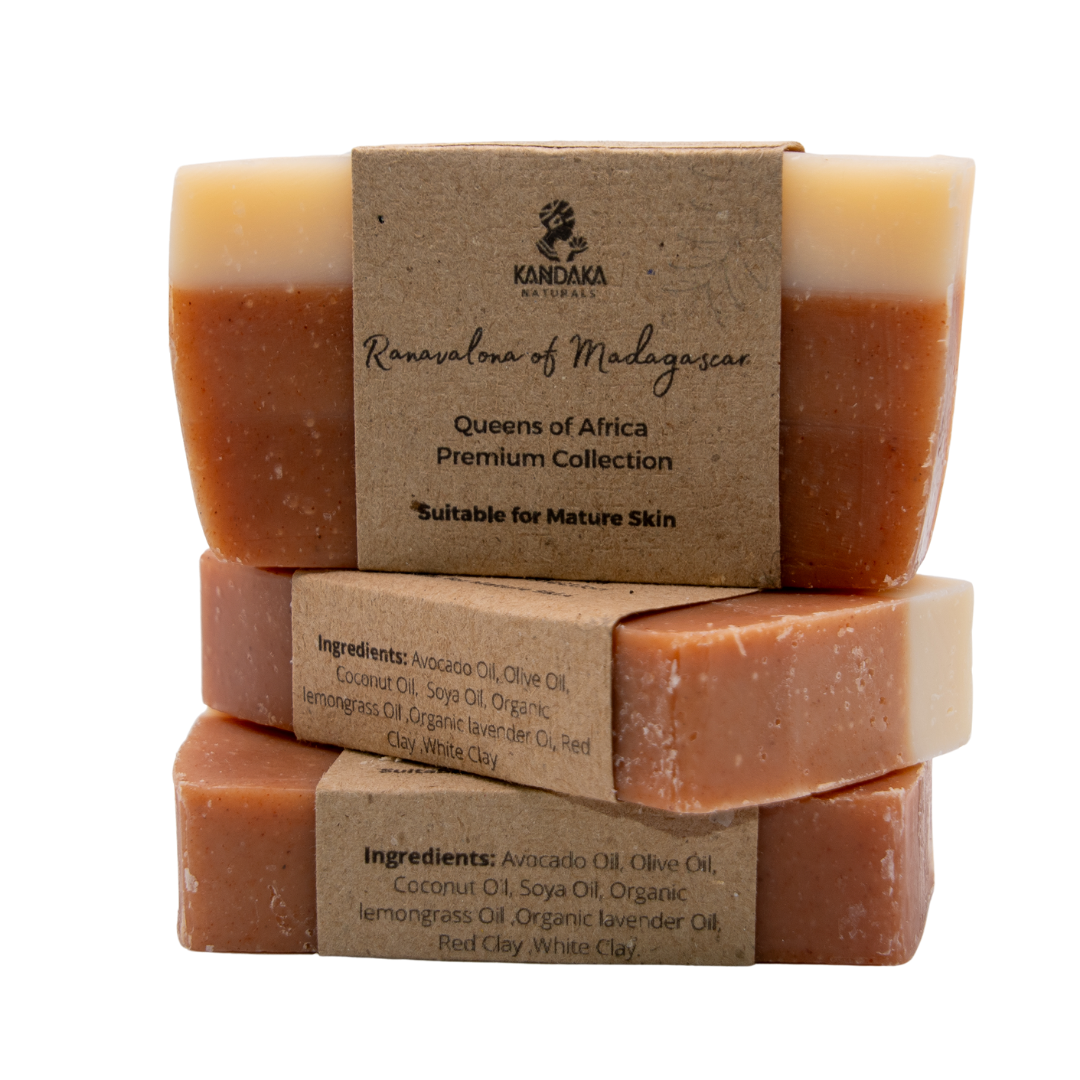 Premium Block Kandaka Seife – Ranavalona aus Madagaskar