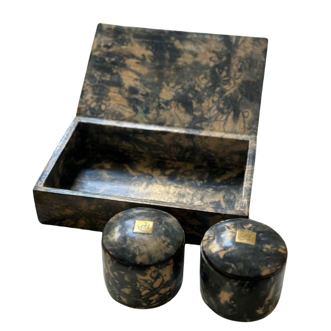 Lederboxen-Set