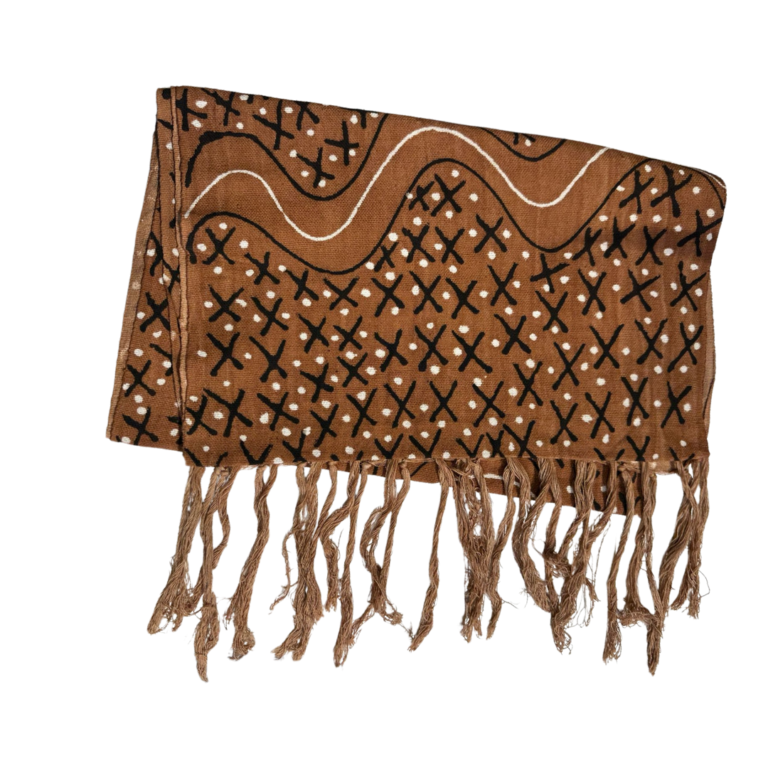 Schal Bogolan - Braun