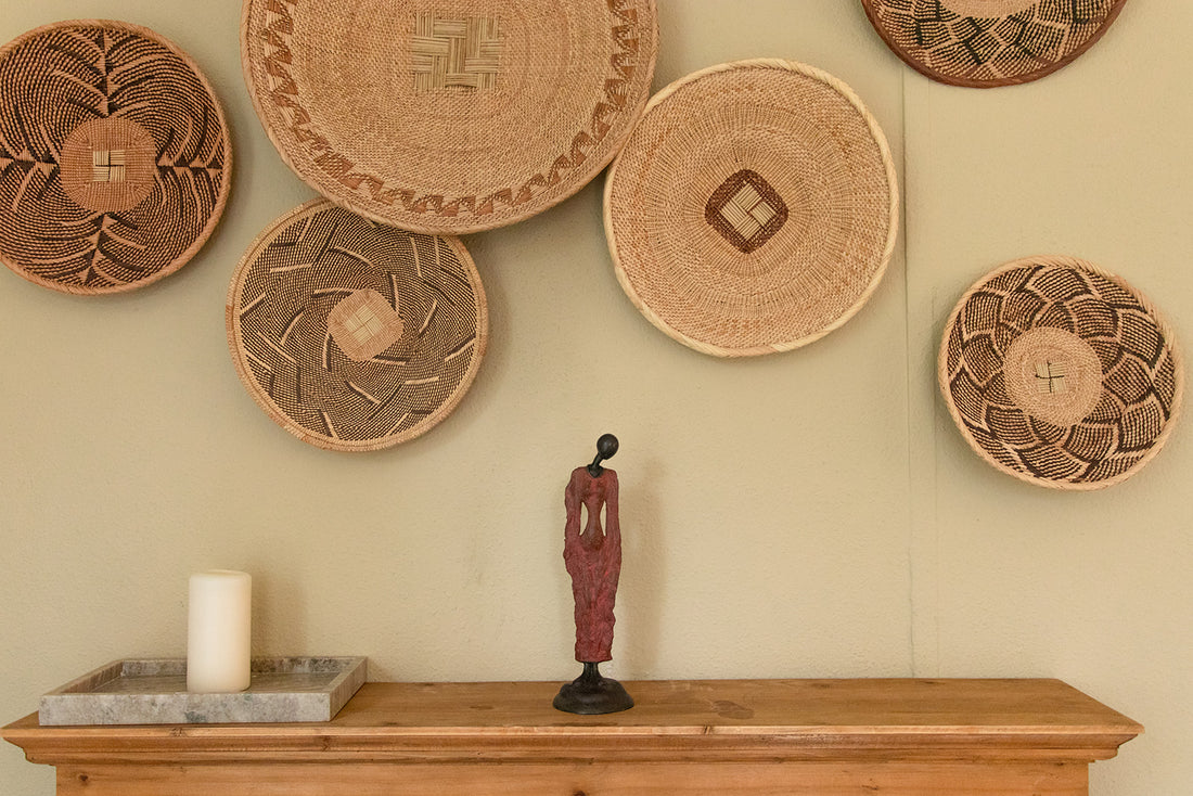 Bronzestatue - Abstrakte Person