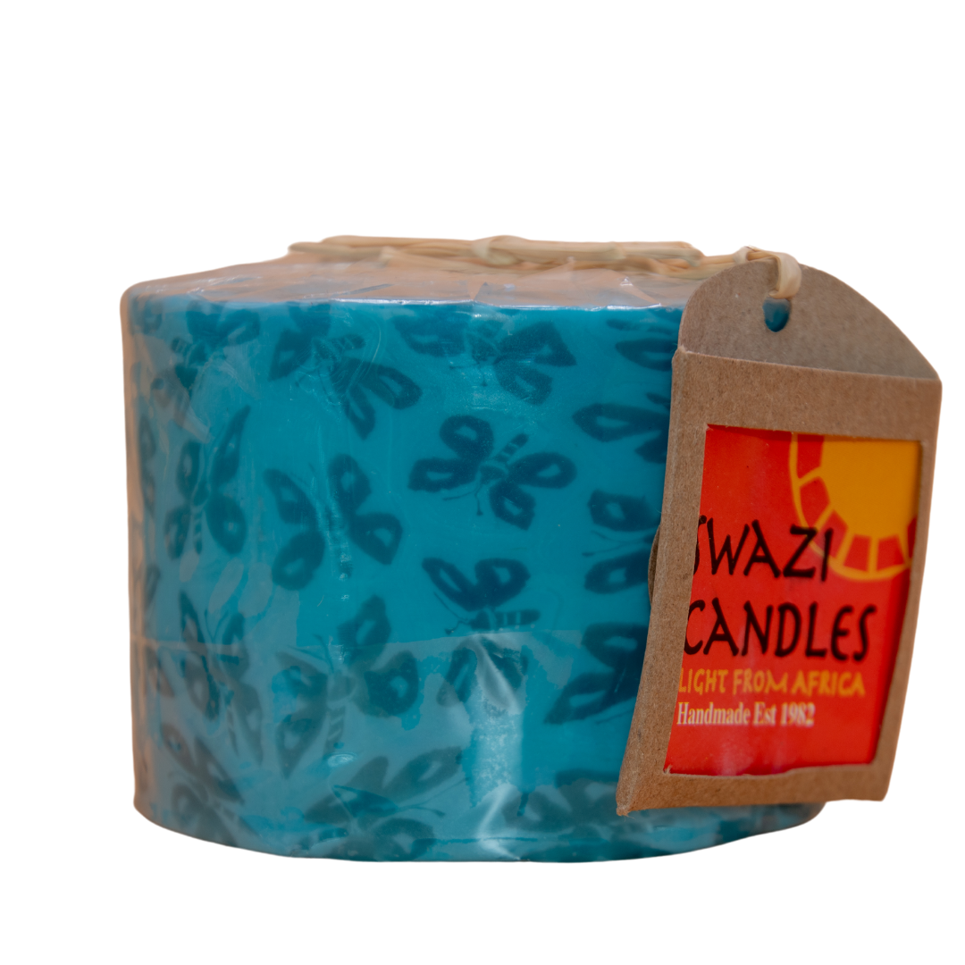 Swazi Candle -Butterfly Blue