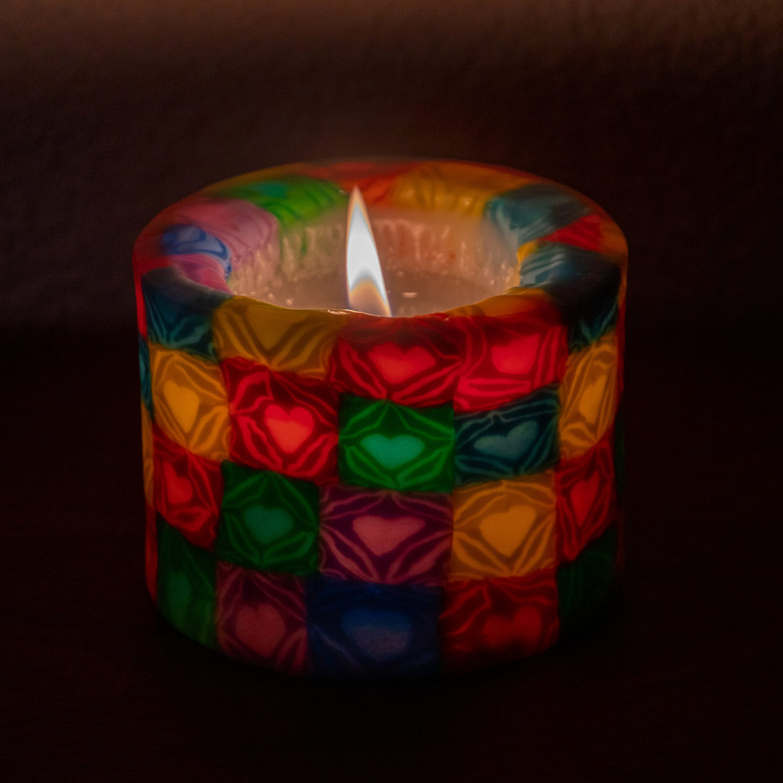 Swazi Candle - Madeliefjes Paars