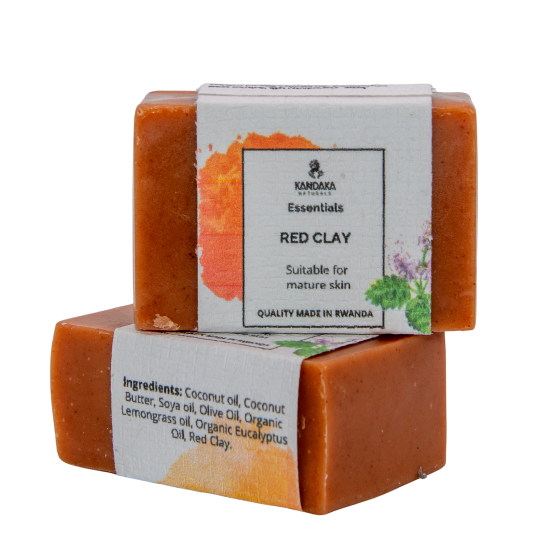 Block Kandaka Soap - Red Clay (Mini)
