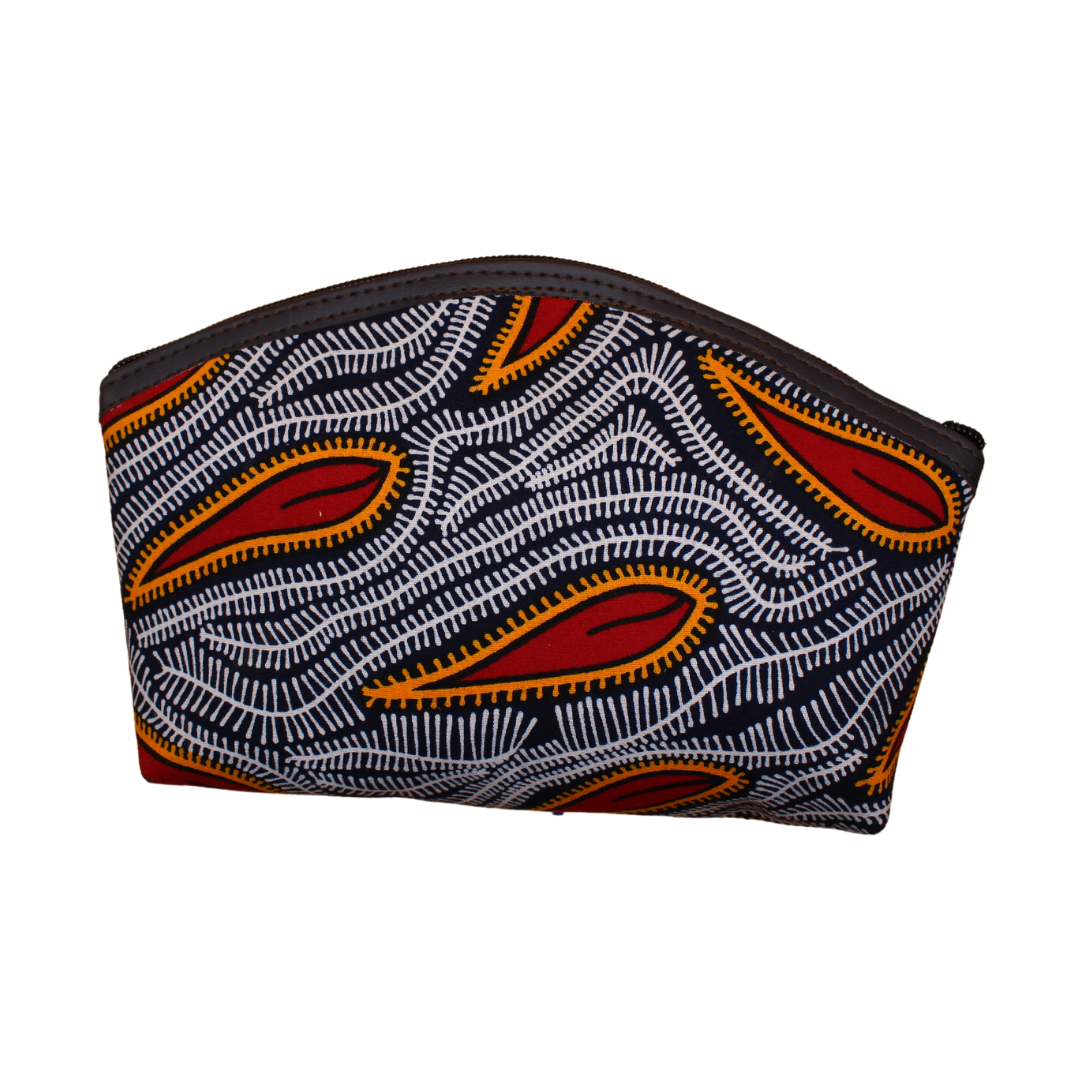 Kosmetiktasche aus Stoff - Rot