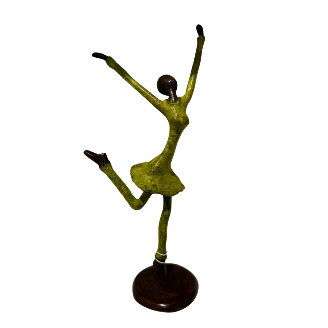 Bronzestatue - tanzende Frau