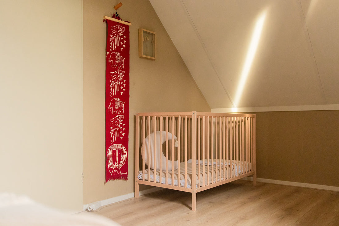 Wanddekoration für (Baby-)Zimmer - Orange